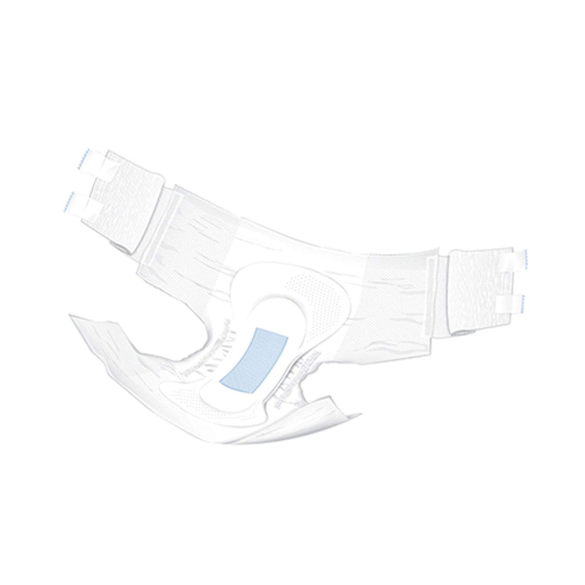 McKesson Ultra Briefs, 3XL, 8 Stück, Inkontinenz Erwachsenenwindeln mit Klebetabs, schwere Saugfähigkeit, unisex, für Männer und Frauen