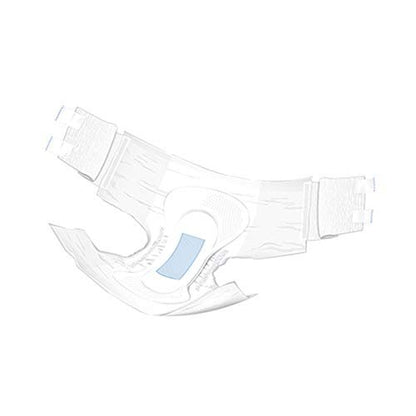 McKesson Ultra Briefs, 3XL, 8 Stück, Inkontinenz Erwachsenenwindeln mit Klebetabs, schwere Saugfähigkeit, unisex, für Männer und Frauen