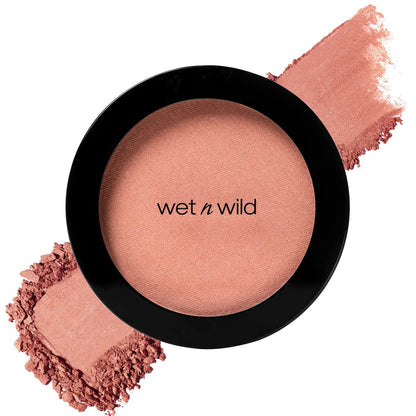 wet n wild Color Icon Blush in Pearlescent Pink – Mattes, natürliches Rouge mit Jojobaöl, vegan & tierversuchsfrei