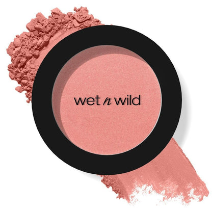 wet n wild Color Icon Blush - Pinch Me Pink - Mattes, natürliches Rouge mit Jojobaöl - vegan & tierversuchsfrei