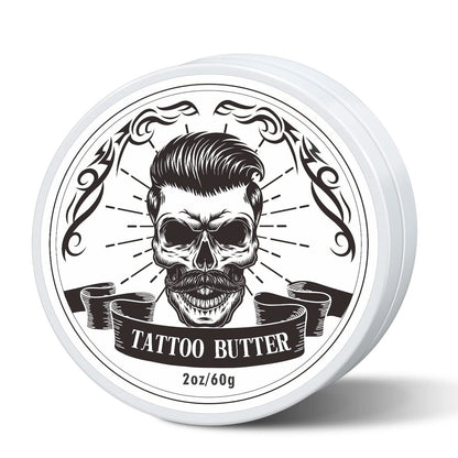FUNAN Tattoo Butter Aftercare Cream – Natürliche Tattoo-Pflegecreme für Vor, Während und Nach dem Tätowieren – 60 ml