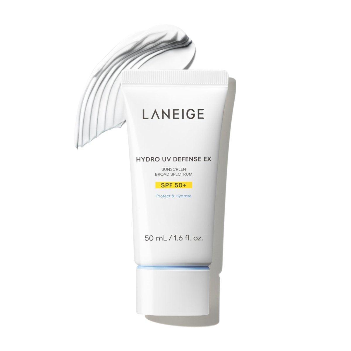 LANEIGE Hydro UV Defense Sonnenschutz SPF 50+ | Hypoallergen & dermatologisch getestet | Koreanischer Breitbandschutz ohne weißen Schimmer