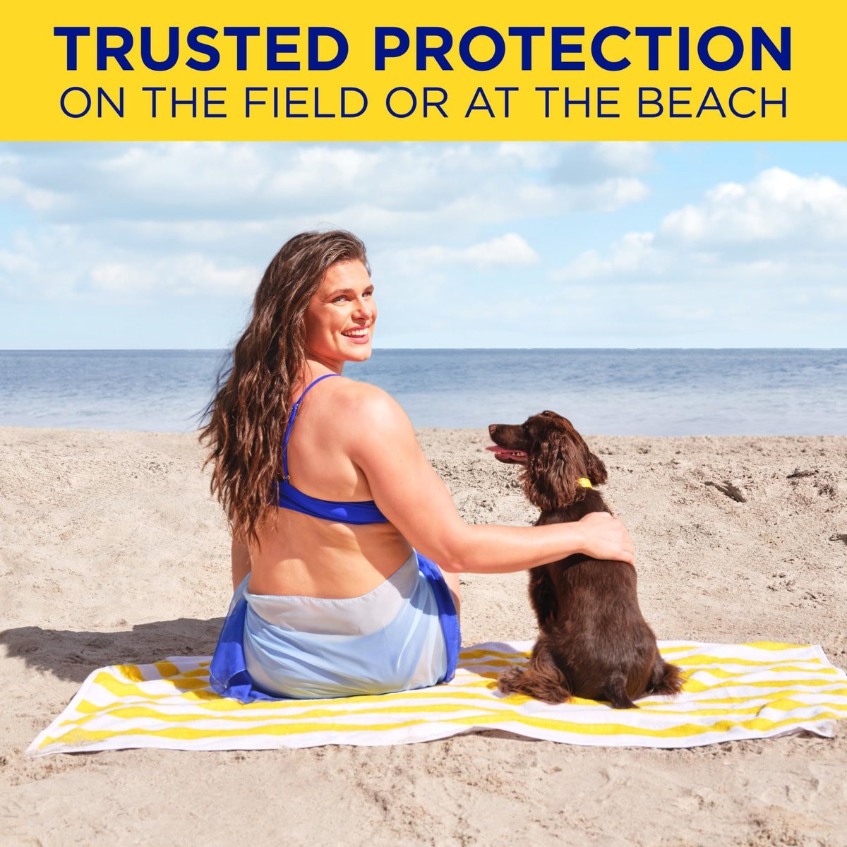 Coppertone Sport Sonnencreme Lotion LSF 30 – Schweiß-, Hitze- und wasserbeständiger Sonnenschutz, leicht, oxybenzonfrei – 2er-Pack mit 2 Flaschen à 207 ml