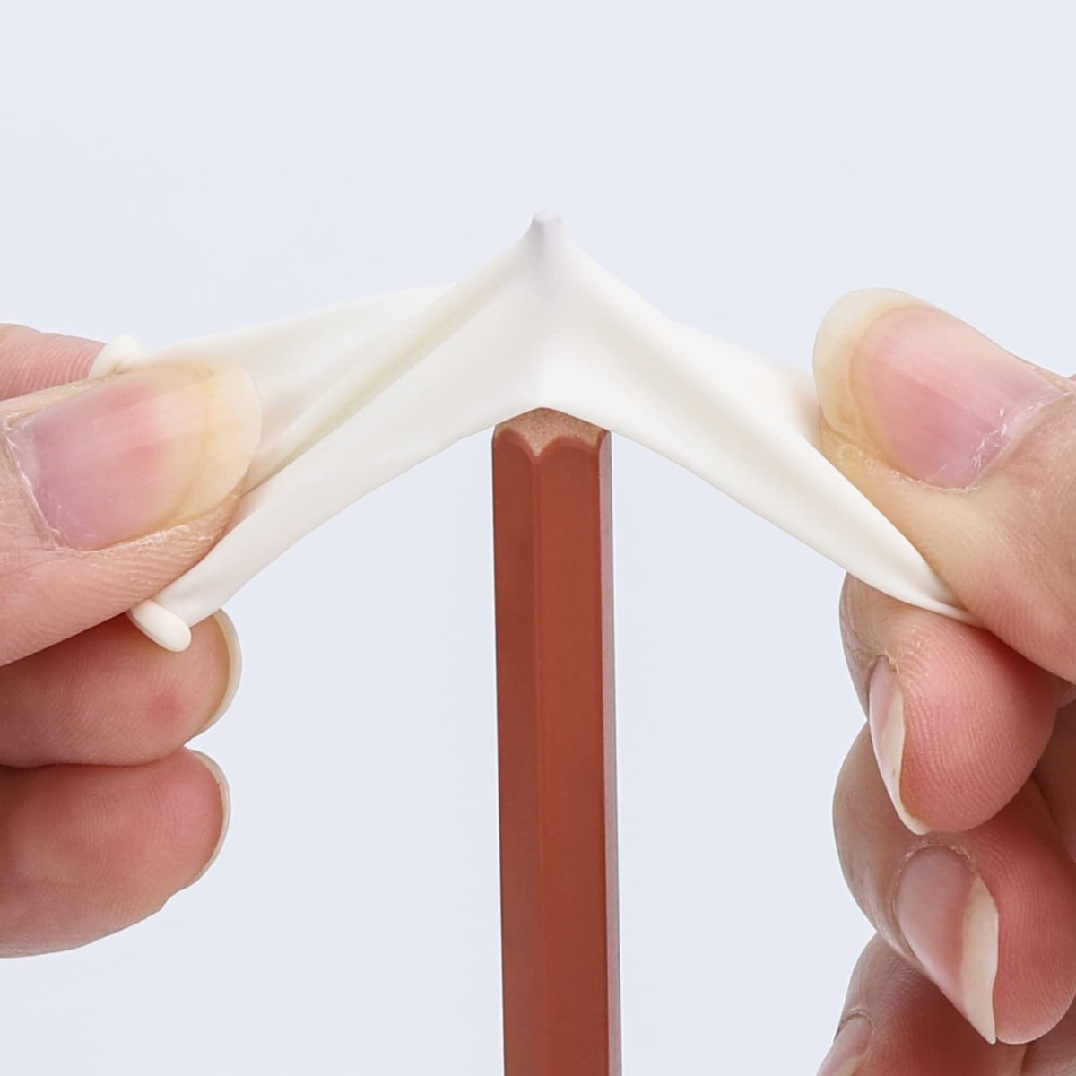 BTYMS 400 Stück Latex-Fingerlinge Groß, Einweg-Fingerspitzen-Handschuhe, Antistatisch, Schützt die Fingerspitzen