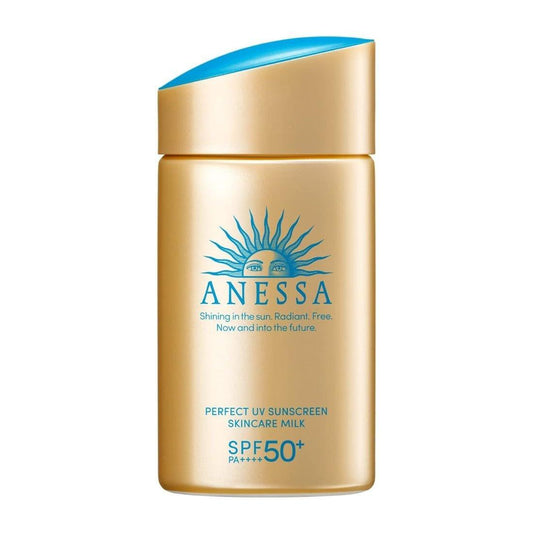 Anessa Perfect UV Skin Care Milk N Sonnenschutz für Körper 60ml – 2022 Modell, Gold