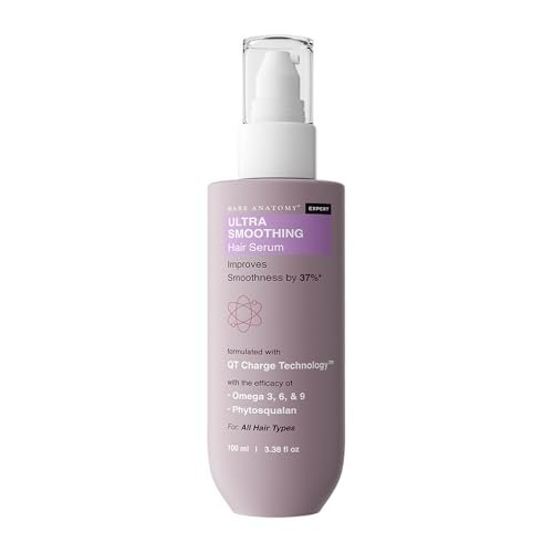 Bare Anatomy Ultra Smoothing Haar-Serum mit Kohlenhydrat-Komplex & Niacinamid – Glätte und Glanz für trockenes & krauses Haar – 100 ml