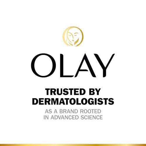 Olay Aufhellende Augencreme mit Vitamin C – Feuchtigkeitsspendende Augenpflege gegen dunkle Augenringe und fahle Haut, mit Peptiden und Vitamin B3, 0,5 oz