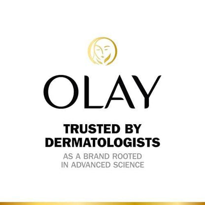Olay Aufhellende Augencreme mit Vitamin C – Feuchtigkeitsspendende Augenpflege gegen dunkle Augenringe und fahle Haut, mit Peptiden und Vitamin B3, 0,5 oz