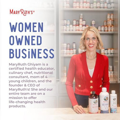 MARYRUTH'S Vitamin D3 Liquid Drops | Megadosis 4000 IE | USDA Bio Flüssiges Vitamin D Spray für Erwachsene & Kinder | Immunsystem & Knochengesundheit | Vegan | Glutenfrei | Nicht-GVO | 30 Portionen