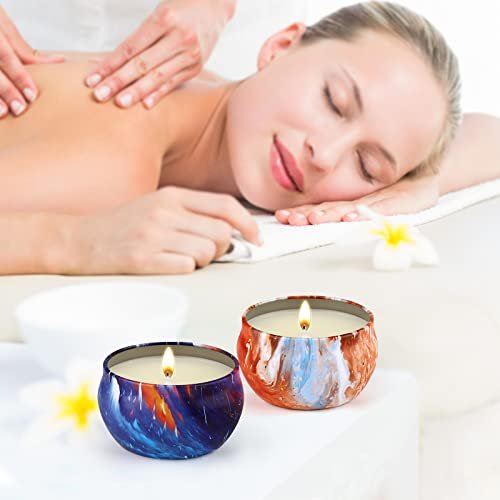 Howemon 16er Set Duftkerzen für Zuhause, Entspannung, Stressabbau, Aromatherapie – Natürliches Sojawachs und Duft – Geschenke für Frauen, Mama, beste Freundin, Ehefrau, Geburtstag