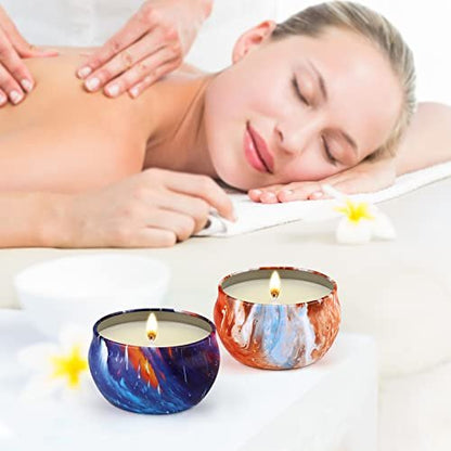 Howemon 16er Set Duftkerzen für Zuhause, Entspannung, Stressabbau, Aromatherapie – Natürliches Sojawachs und Duft – Geschenke für Frauen, Mama, beste Freundin, Ehefrau, Geburtstag