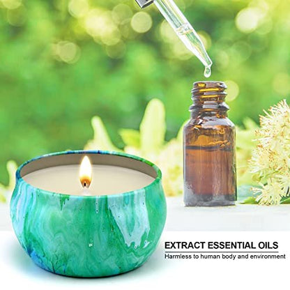 Howemon 16er Set Duftkerzen für Zuhause, Entspannung, Stressabbau, Aromatherapie – Natürliches Sojawachs und Duft – Geschenke für Frauen, Mama, beste Freundin, Ehefrau, Geburtstag