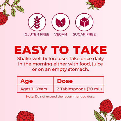 MARYRUTH'S Flüssiges Multivitamin für Frauen, Männer & Kinder | Vitamin A C D E B6 B12 Biotin Zink | Immunsystem | Energiestoffwechsel | 15+ Nährstoffe | Vegan | Ohne Gentechnik | Glutenfrei | Zuckerfrei | 15 Portionen