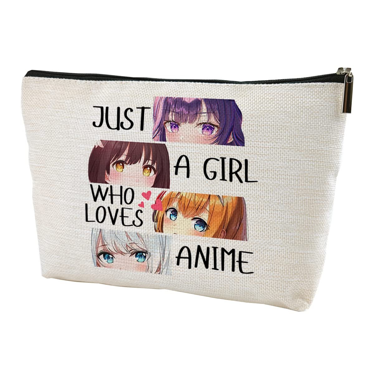 Anime-Fan Make-up-Tasche – Geschenk für Mädchen, die Anime lieben, Reise-Kosmetiktasche