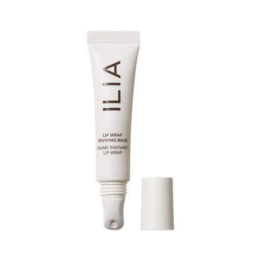 ILIA Lip Wrap Reviving Balm – Feuchtigkeitsspendender Lippenbalsam mit Hyaluronsäure, glättend & polsternd, 0,23 Fl Oz (Lucid | Klar)
