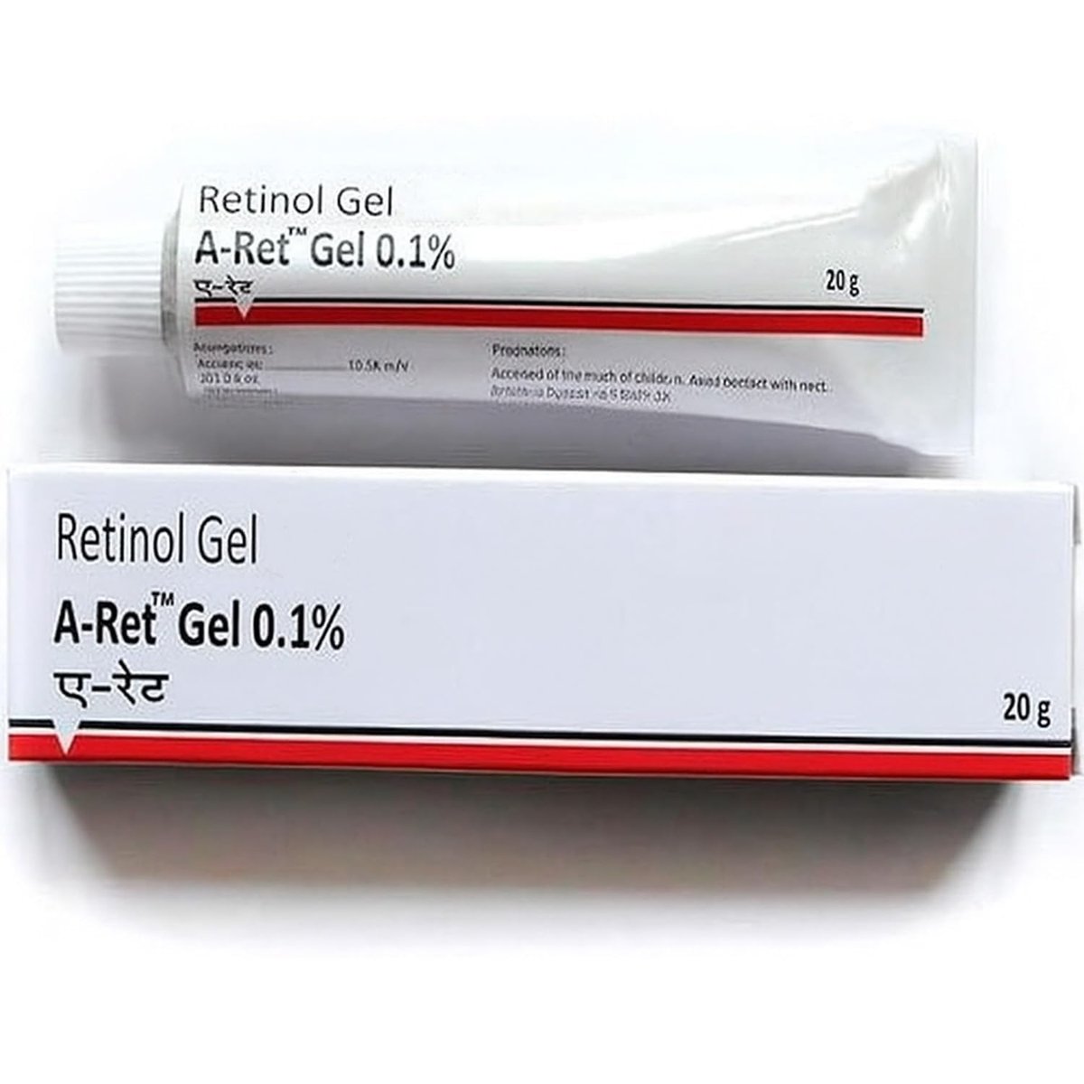 Retinol Gel 0,1% Vitamin A – Anti-Aging Formel gegen Falten, Altersflecken & Narben 20g