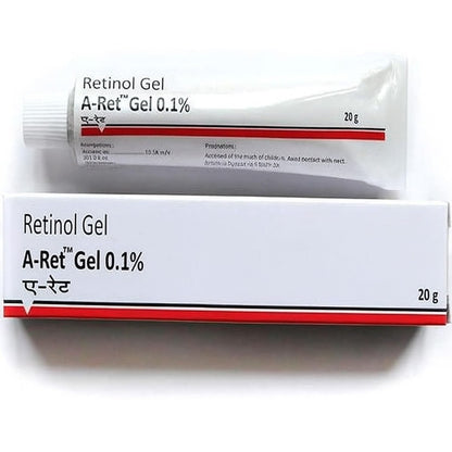 Retinol Gel 0,1% Vitamin A – Anti-Aging Formel gegen Falten, Altersflecken & Narben 20g