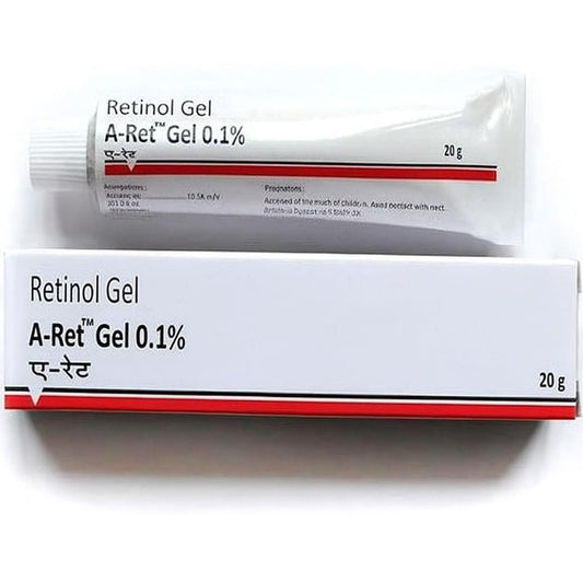 Retinol Gel 0,1% Vitamin A – Anti-Aging Formel gegen Falten, Altersflecken & Narben 20g