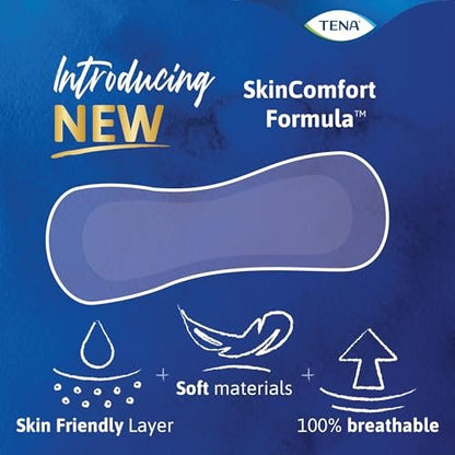 TENA Sensitive Care Extra Coverage Damenbinde sehr leicht lang 9" L 54291, 50 Stück