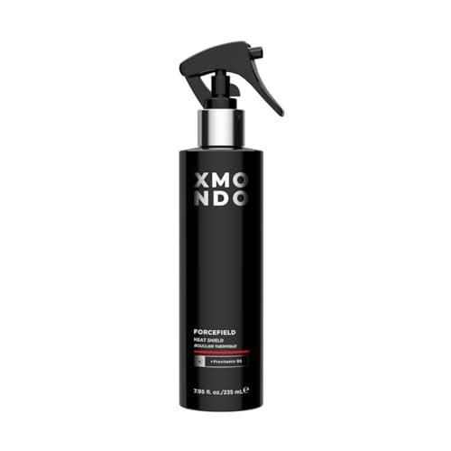 XMONDO Hair Forcefield Heat Shield – Hitzeschutz für bis zu 260°C, verkürzt die Trockenzeit, für Glanz und Geschmeidigkeit, 240 ml