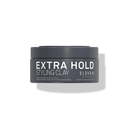 ELEVEN AUSTRALIA Extra Hold Styling Clay für Männer und Frauen – Maximaler Halt, matter Finish für Textur, lang anhaltende Definition, ideal für kurzes bis mittellanges Haar – 85 g