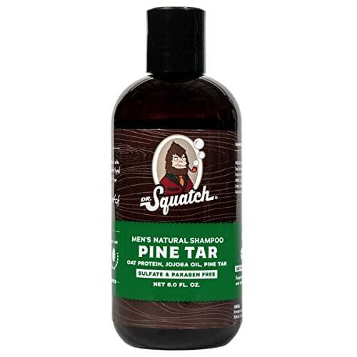 Dr. Squatch SHAMPOO PINE TAR – Natürliches Kieferteer-Shampoo für Männer