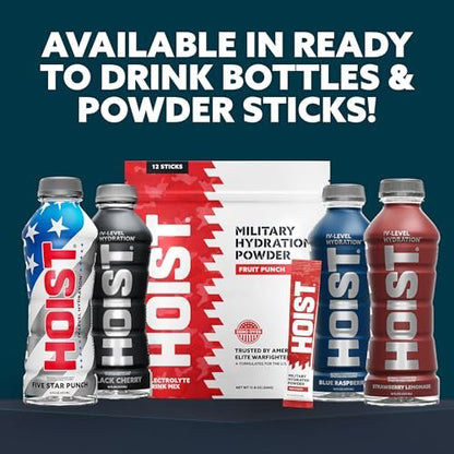 HOIST Electrolyte Drink Mix Pulversticks – Schnelle Rehydrierung, Militärische Hydratationsformel – Traube (12 Einzelportionen)