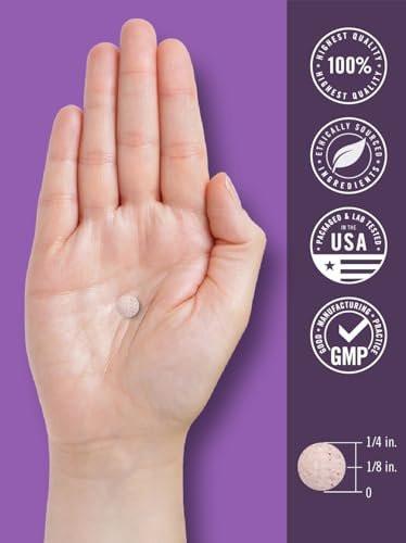 Carlyle Kinder Melatonin 1mg | 120 Kautabletten | Fruchtgeschmack | Vegetarisches Nahrungsergänzungsmittel | Non-GMO, Glutenfrei