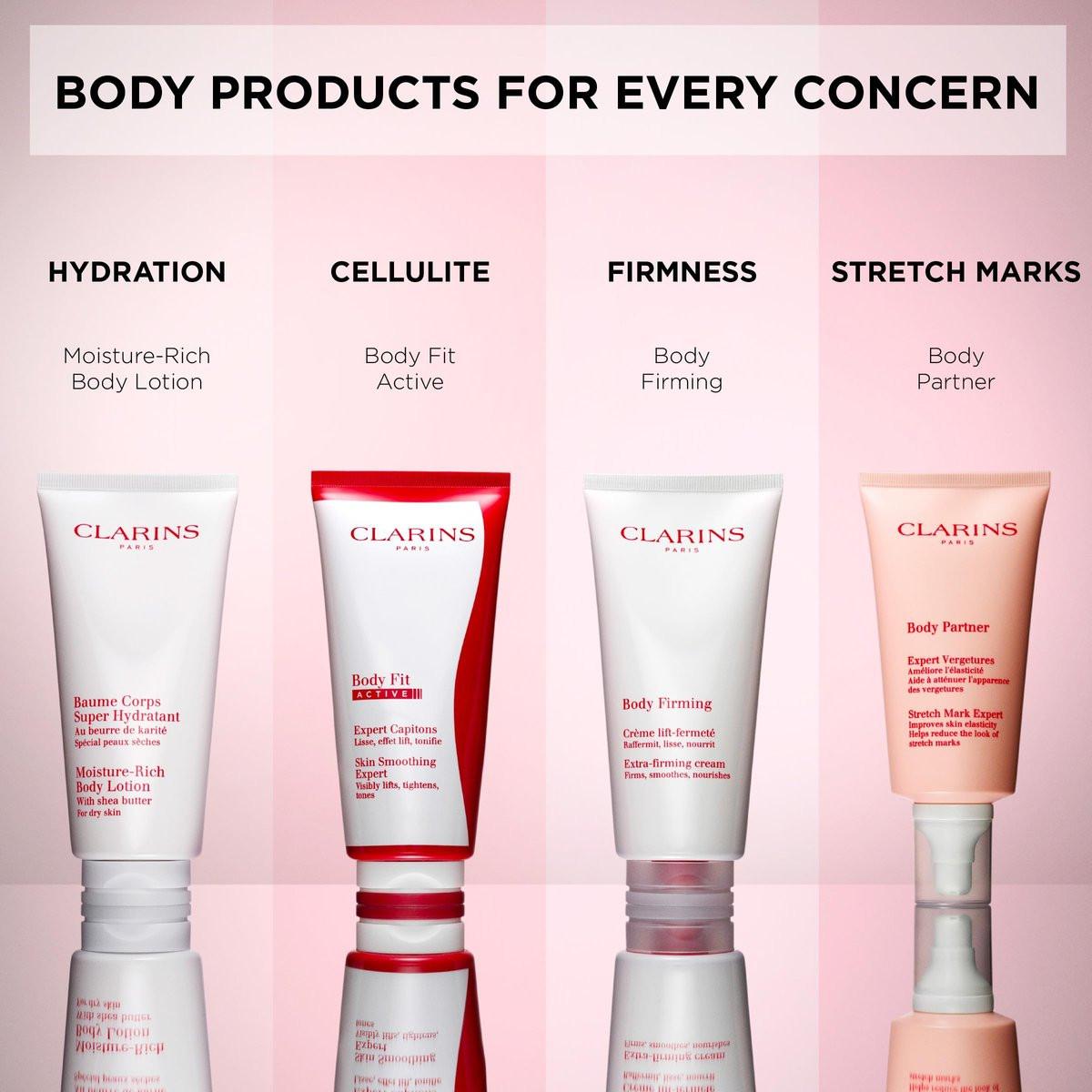Clarins Extra-Firming Body Cream – Anti-Aging Körperlotion für straffere, glattere Haut | 6,6 Unzen