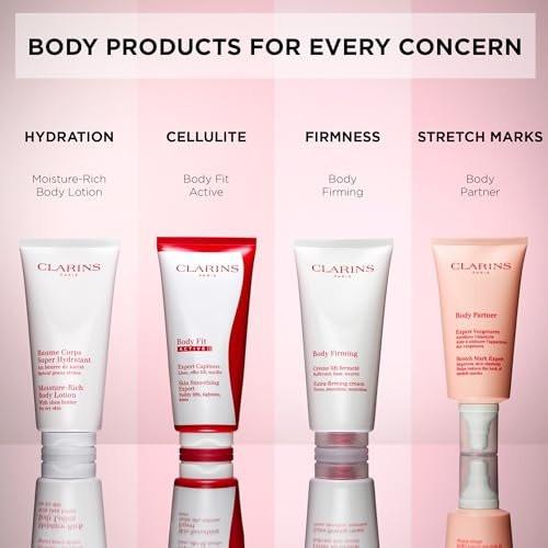 Clarins Extra-Firming Body Cream – Anti-Aging Körperlotion für straffere, glattere Haut | 6,6 Unzen