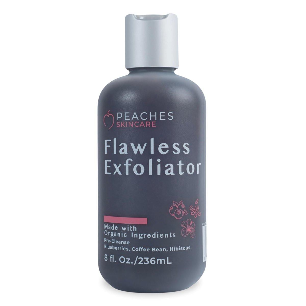 Vegan Gesichtspeeling – Sanftes tägliches Peeling mit Blaubeere, Kaffeebohne und Vitamin C – für glatte, strahlende Haut – 236 ml
