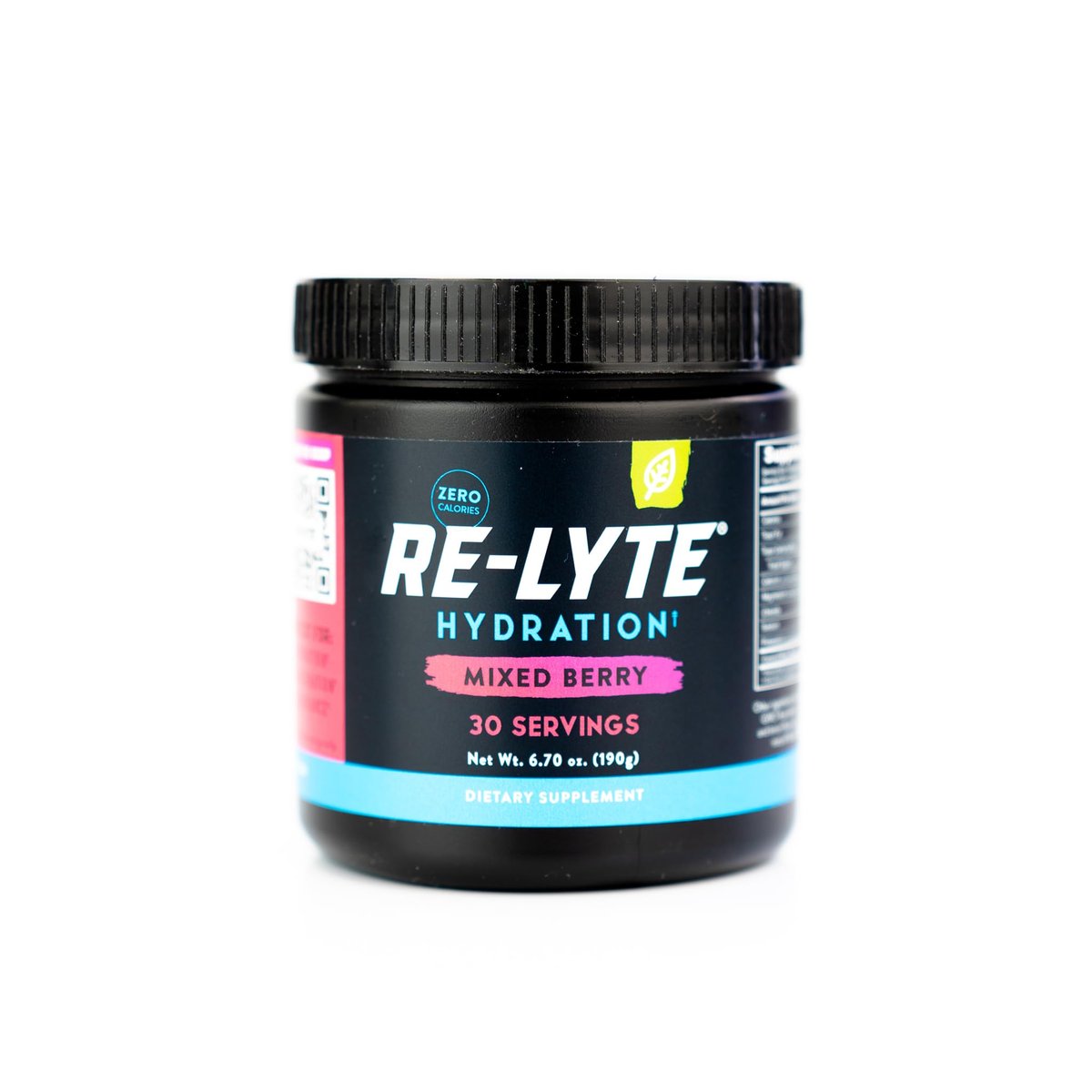 REDMOND Re-Lyte Elektrolyt-Mischgetränk, gemischte Beeren, 30 Portionen, 6,88 oz Glas