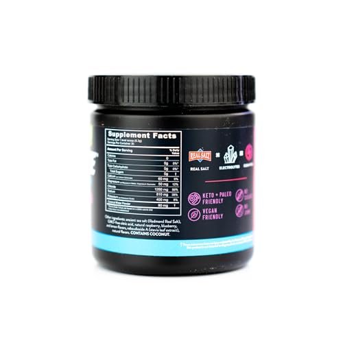 REDMOND Re-Lyte Elektrolyt-Mischgetränk, gemischte Beeren, 30 Portionen, 6,88 oz Glas