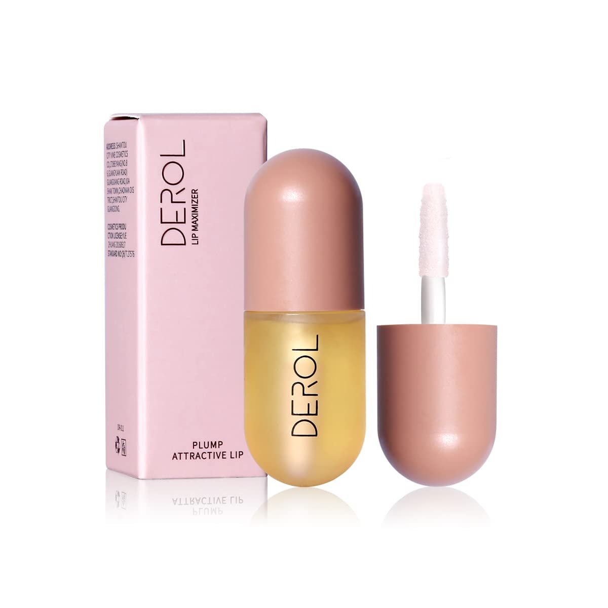 Lip Plumper – Natürlicher Lip Plumper Gloss für vollere Lippen & Feuchtigkeit 5,5 ml
