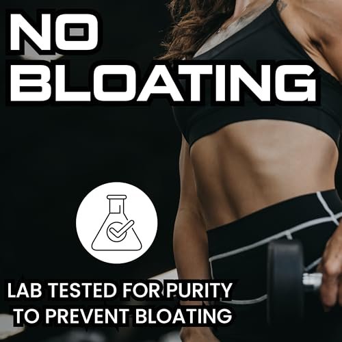 Bucked Up Reines mikronisiertes Kreatin-Monohydrat für Frauen und Männer – Leicht zu mischen, geschmacksneutral – 5 g pro Portion – 50 Portionen – 250 Gramm pro Behälter