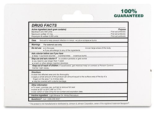 Globe Triple Antibiotische Salbe 25er Pack Einzelpackungen, Erste-Hilfe-Set für kleine Kratzer, Wunden, Schnitte und Verbrennungen, beugt Infektionen vor, Wirkstoffe vergleichbar mit führender Marke, Reisegröße, 0,9 g