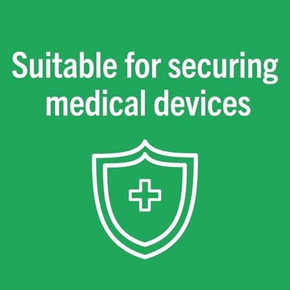 Nexcare Flexible Clear Tape – Transparentes, dehnbares Erste-Hilfe-Band für schwer zugängliche Stellen, 6 Rollen