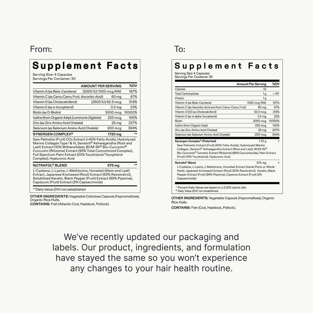 Nutrafol Männer Haarausfall Ergänzung und Kollagenpeptide Pulver – Ärztlich formuliert für sichtbar dichteres, stärkeres Haar – Dermatologen empfohlen – 1 Monatsvorrat, 340 g Flasche