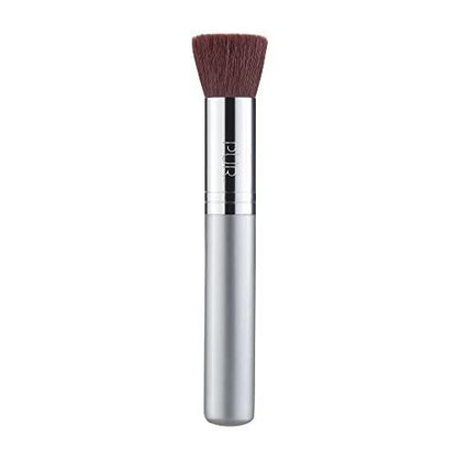 PÜR MINERALS Chisel Brush – Flacher Pinsel für Make-up-Foundation, synthetische, tierversuchsfreie Borsten, 1 Stück