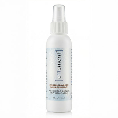 e11ement Hypochlorous Acid Spray – Sanfter Mehrzweck-Kosmetikspray für Gesicht & Körper – Duftfreier Hauterfrischer (Mittel 118 ml)