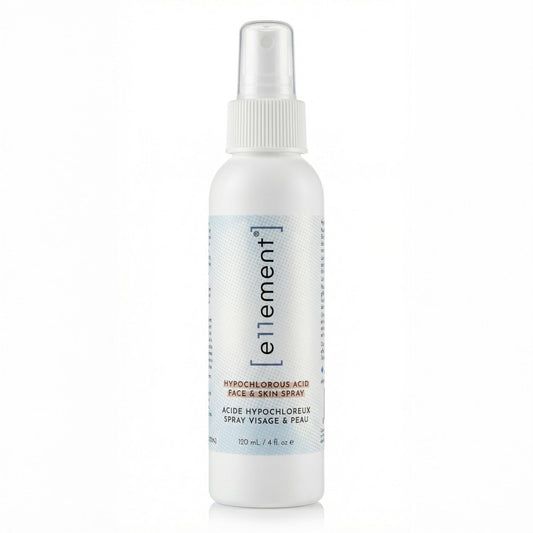 e11ement Hypochlorous Acid Spray – Sanfter Mehrzweck-Kosmetikspray für Gesicht & Körper – Duftfreier Hauterfrischer (Mittel 118 ml)