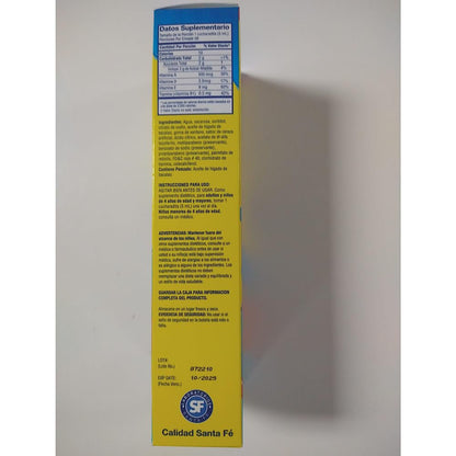 Ballena Azul Lebertran für Erwachsene und Kinder – Reich an Vitaminen A, D, E, B1 und Omega-3