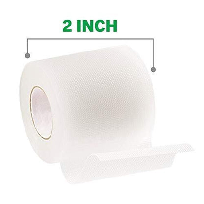 Nexcare Flexible Clear Tape – Wasserdichtes, transparentes medizinisches Klebeband zur Fixierung von Verbänden und Katheterschläuchen – 1 Zoll x 10 Yards, 2 Rollen