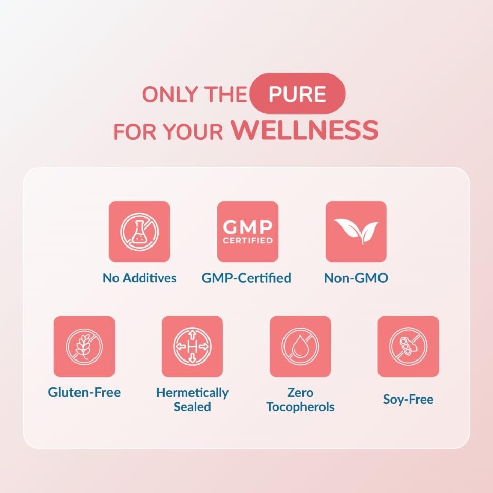 WELLNESS EXTRACT Eannatto Tocotrienole Vitamin E Nahrungsergänzungsmittel, Tocopherolfrei, Nicht-GVO, Glutenfrei & Antioxidans (125 mg, 30 Weichkapseln)