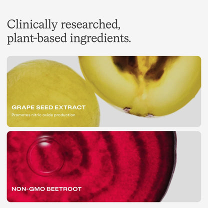humanN SuperBeets Herz-Gummis ohne Zucker - Rote-Bete-Gummis mit Energieunterstützung, Traubenkernextrakt & Rote-Bete-Pulver - 60 Stück