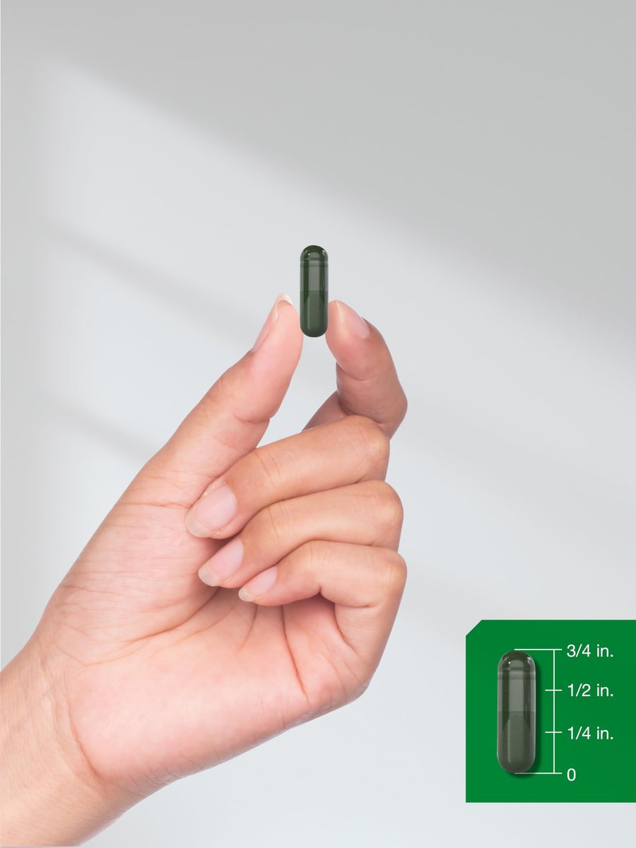 Horbäach Chlorophyll Kapseln | 120 Stück | mit Kupfer | Nicht-GMO & Glutenfrei