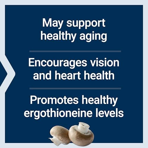 Life Extension Essential Youth L-Ergothionein – Fördert Langlebigkeit & gesundes Altern – Glutenfrei – Nicht-GVO – Vegetarisch – 5 mg – 30 vegetarische Kapseln