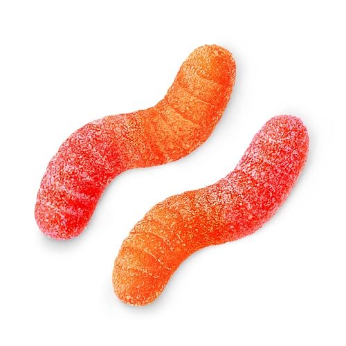 OLLY Hello Happy Gummy Worms – Stimmungsausgleich, Vitamin D & Safran, Erwachsene, 90 Stück, Tropical Zing