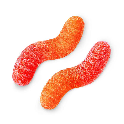 OLLY Hello Happy Gummy Worms – Stimmungsausgleich, Vitamin D & Safran, Erwachsene, 90 Stück, Tropical Zing