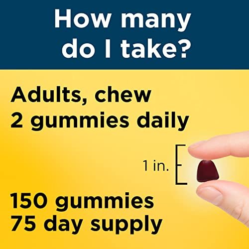 Nature Made Multi für Ihn – Männergesundheit Multivitamin Gummis, Energie- und Stoffwechselunterstützung, 150 Gummis, 75 Tage Vorrat